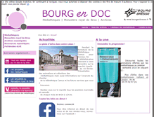 Tablet Screenshot of bourgendoc.fr